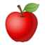 Red Apple Emoji (Google)