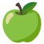 grüner Apfel Emoji (Google)