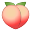 Peach Emoji (Google)