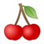 Cherries Emoji (Google)