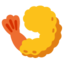 friterad räka Emoji (Google)