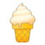 Soft Ice Cream Emoji (Google)