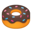 Doughnut Emoji (Google)