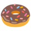 Doughnut Emoji (Google)