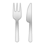 Fork And Knife Emoji (Google)