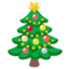 Weihnachtsbaum Emoji (Google)