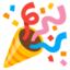 Party Popper Emoji (Google)