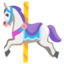 draaimolenpaard Emoji (Google)