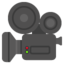 filmkamera Emoji (Google)