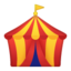 Circus Tent Emoji (Google)