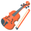 đàn violin Emoji (Google)