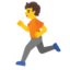 Person Running Emoji (Google)