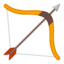 Bow And Arrow Emoji (Google)