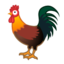 Rooster Emoji (Google)