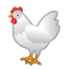 Chicken Emoji (Google)