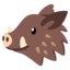 cinghiale Emoji (Google)