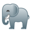 Elephant Emoji (Google)