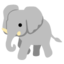 elephant Emoji (Google)