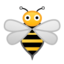 Honeybee Emoji (Google)