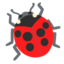 lady beetle Emoji (Google)