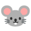 Mouse Face Emoji (Google)