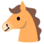 rosto de cavalo Emoji (Google)