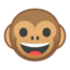 Monkey Face Emoji (Google)