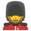 qo‘riqchi Emoji (Google)