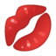 Kiss Mark Emoji (Google)
