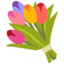 mazzo di fiori Emoji (Google)