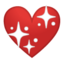 Sparkling Heart Emoji (Google)