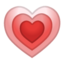 Growing Heart Emoji (Google)