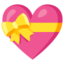 Heart With Ribbon Emoji (Google)