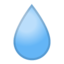 Droplet Emoji (Google)