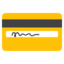 card de credit Emoji (Google)