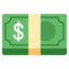 dollarbiljet Emoji (Google)