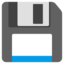 Floppy Disk Emoji (Google)