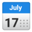 Calendar Emoji (Google)