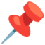 Pushpin Emoji (Google)