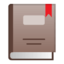 Closed Book Emoji (Google)