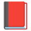 Closed Book Emoji (Google)