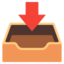 Inbox Tray Emoji (Google)