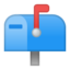 Closed Mailbox With Raised Flag Emoji (Google)
