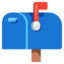 Closed Mailbox With Raised Flag Emoji (Google)