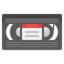 Videocassette Emoji (Google)