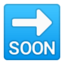 Soon Arrow Emoji (Google)