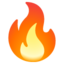 Feuer Emoji (Google)