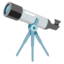 telescopio Emoji (Google)