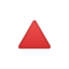 Red Triangle Pointed Up Emoji (Google)