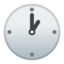 One O’Clock Emoji (Google)